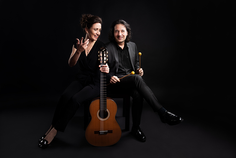 El Cimarrόn Ensemble Duo Christina Schorn-Mancinelli - Gitarre, Ivan Mancinelli – Marimba